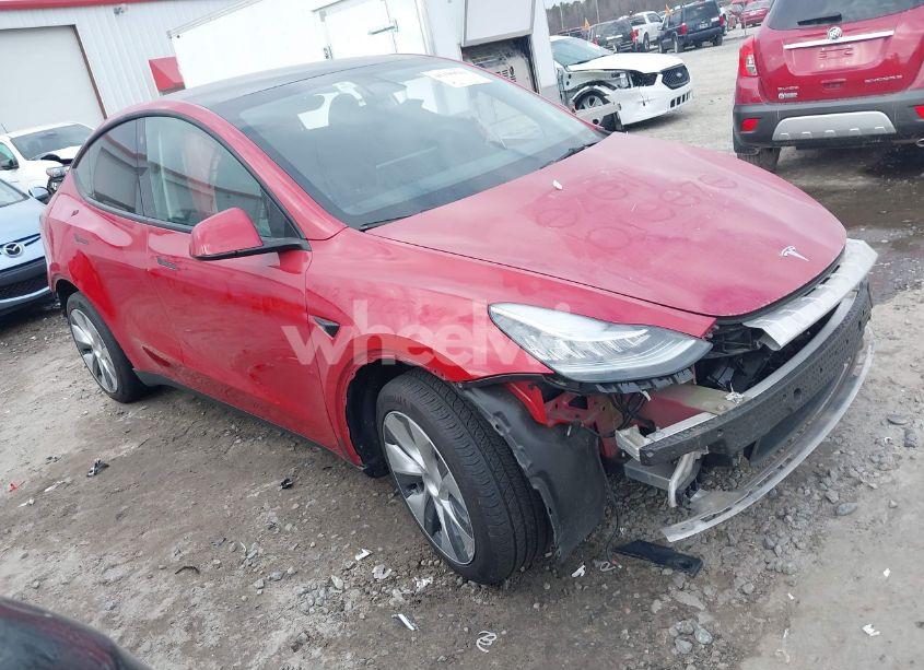 2023 Tesla Model Y AWD/LONG RANGE DUAL MOTOR ALL-WHEEL DRIVE (VIN 7SAYGDEE0PF598745) main photo