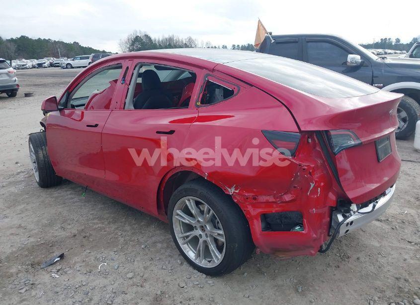 Photo 3 of 2023 Tesla Model Y AWD/LONG RANGE DUAL MOTOR ALL-WHEEL DRIVE (VIN 7SAYGDEE0PF598745)