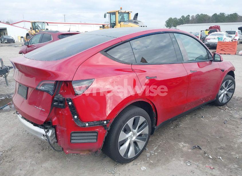 Photo 4 of 2023 Tesla Model Y AWD/LONG RANGE DUAL MOTOR ALL-WHEEL DRIVE (VIN 7SAYGDEE0PF598745)