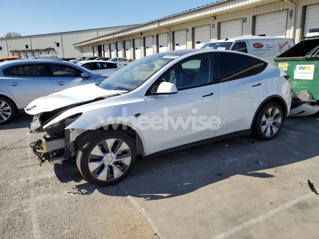 2023 TESLA MODEL Y (VIN 7SAYGDEE0PF834732) main photo