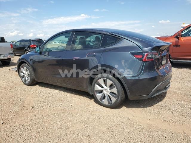 Photo 4 of 2024 TESLA MODEL Y (VIN 7SAYGDEE0RA252078)