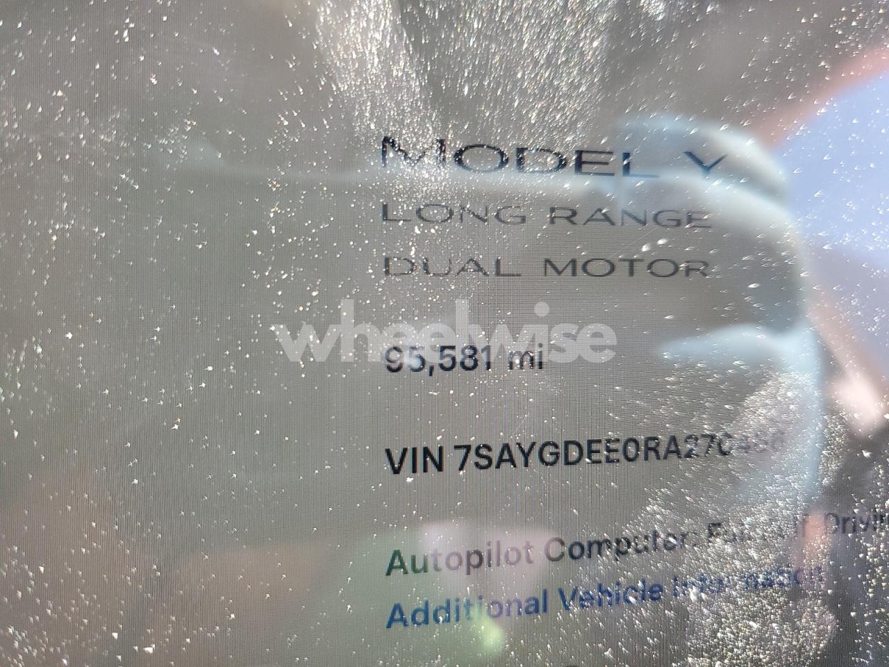 Photo 9 of 2024 TESLA MODEL Y (VIN 7SAYGDEE0RA270466)