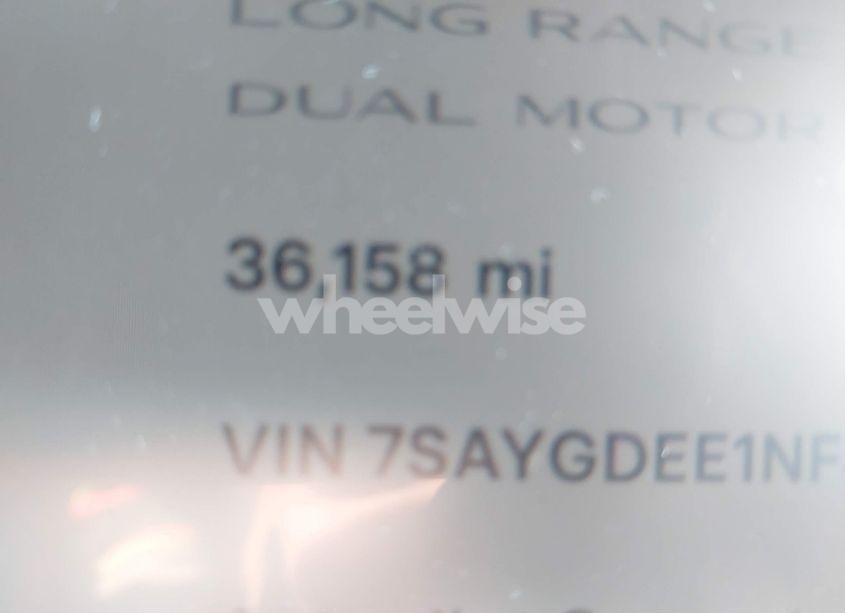 Photo 14 of 2022 Tesla Model Y LONG RANGE DUAL MOTOR ALL-WHEEL DRIVE (VIN 7SAYGDEE1NF486341)