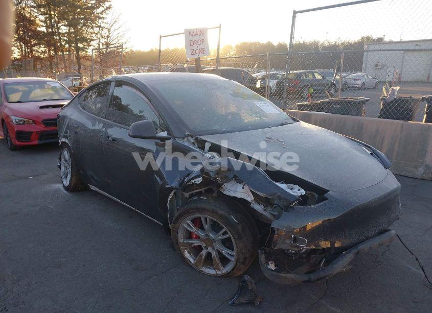 2023 Tesla Model Y AWD/LONG RANGE DUAL MOTOR ALL-WHEEL DRIVE (VIN 7SAYGDEE1PA121125) main photo