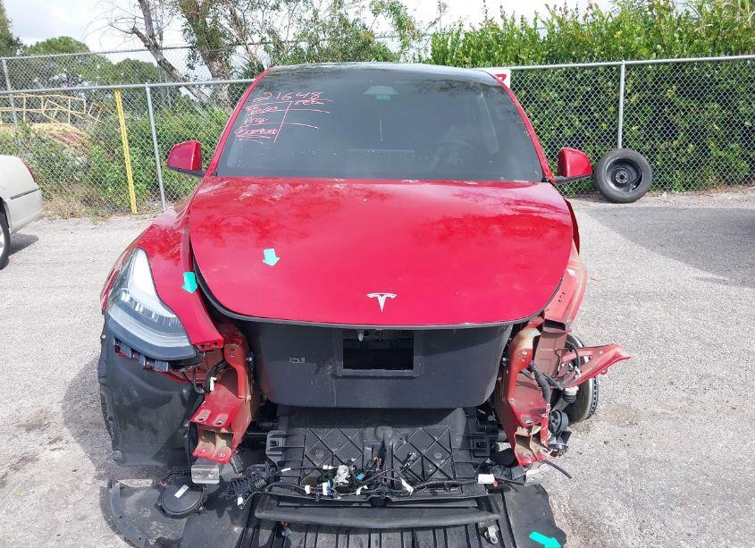 Photo 12 of 2023 Tesla Model Y AWD/LONG RANGE DUAL MOTOR ALL-WHEEL DRIVE (VIN 7SAYGDEE1PA146297)