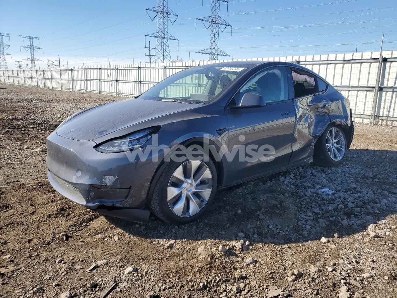 2023 TESLA MODEL Y (VIN 7SAYGDEE1PA155517) main photo