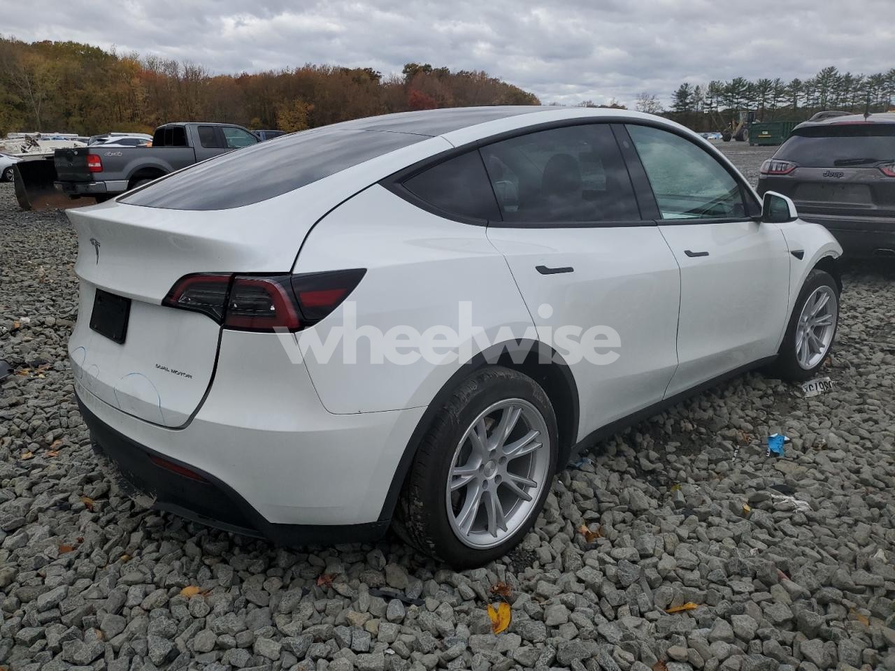 Photo 3 of 2023 TESLA MODEL Y (VIN 7SAYGDEE1PF614953)