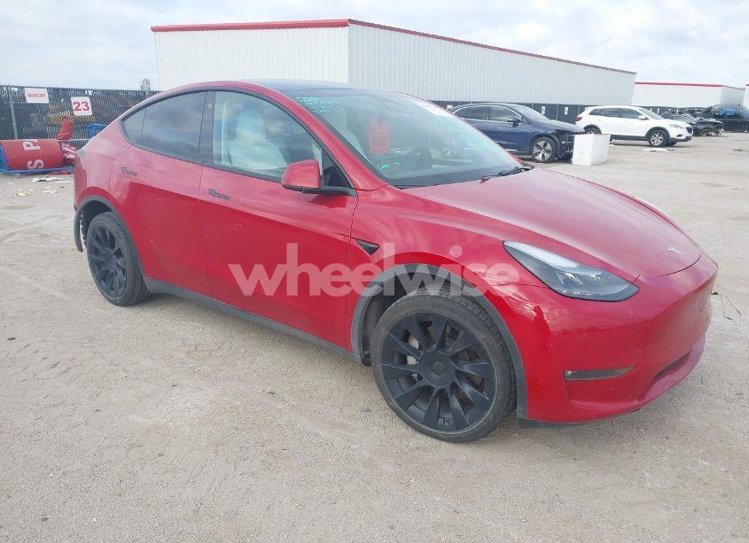 2023 Tesla Model Y AWD/LONG RANGE DUAL MOTOR ALL-WHEEL DRIVE (VIN 7SAYGDEE1PF630246) main photo