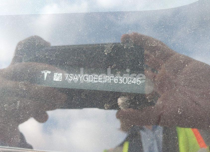 Photo 9 of 2023 Tesla Model Y AWD/LONG RANGE DUAL MOTOR ALL-WHEEL DRIVE (VIN 7SAYGDEE1PF630246)