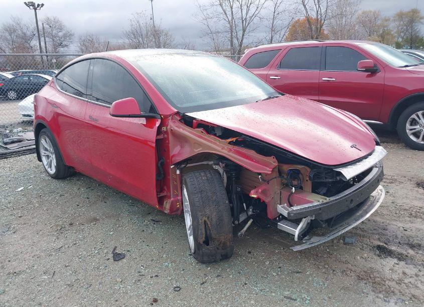 2023 Tesla Model Y AWD/LONG RANGE DUAL MOTOR ALL-WHEEL DRIVE (VIN 7SAYGDEE1PF687725) main photo