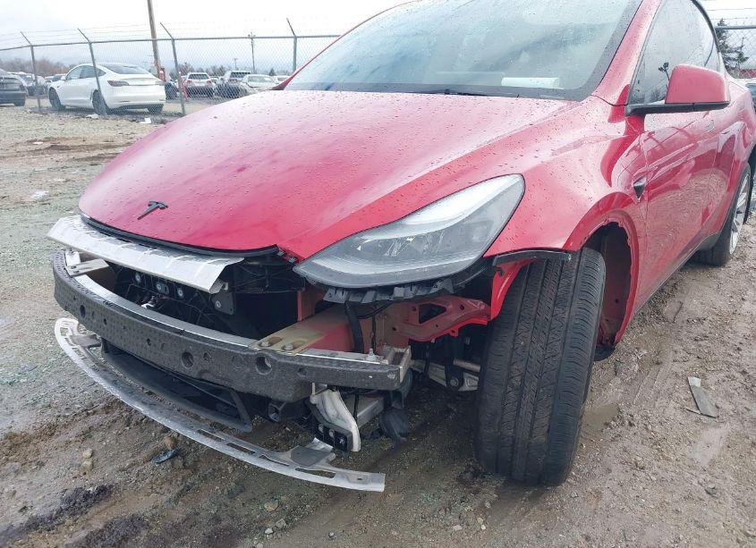 Photo 20 of 2023 Tesla Model Y AWD/LONG RANGE DUAL MOTOR ALL-WHEEL DRIVE (VIN 7SAYGDEE1PF687725)