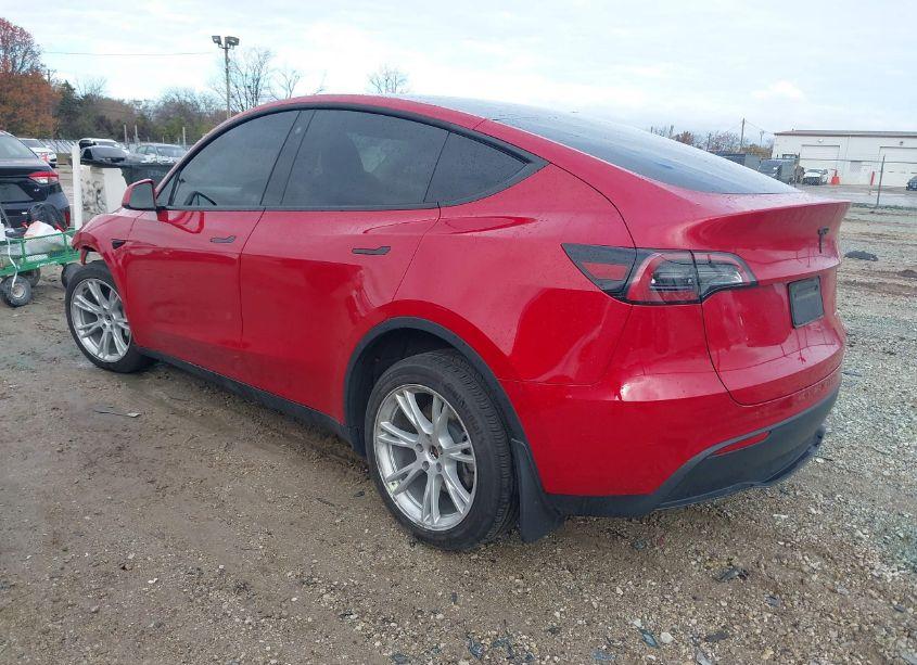 Photo 3 of 2023 Tesla Model Y AWD/LONG RANGE DUAL MOTOR ALL-WHEEL DRIVE (VIN 7SAYGDEE1PF687725)