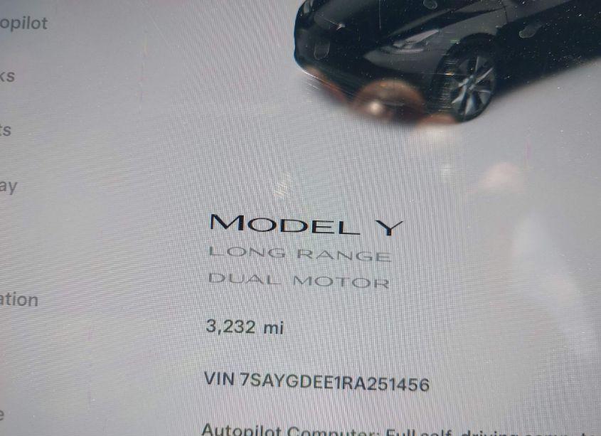 Photo 15 of 2024 Tesla Model Y LONG RANGE DUAL MOTOR ALL-WHEEL DRIVE (VIN 7SAYGDEE1RA251456)