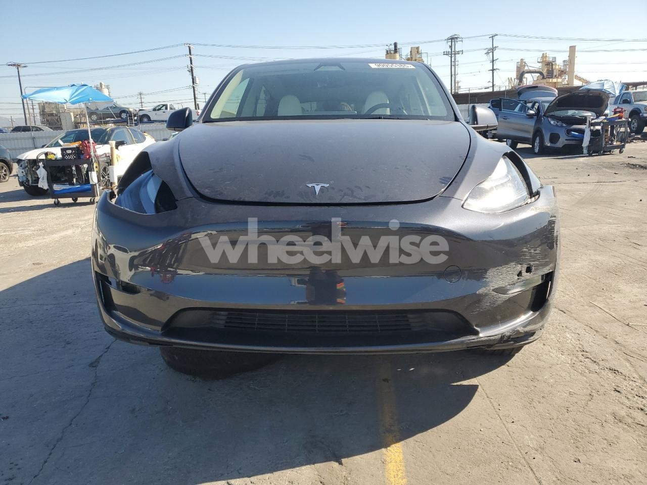 Photo 5 of 2024 TESLA MODEL Y (VIN 7SAYGDEE1RF062096)