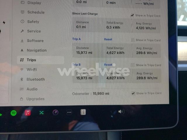 Photo 10 of 2024 TESLA MODEL Y (VIN 7SAYGDEE1RF128632)