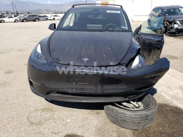 Photo 9 of 2024 TESLA MODEL Y (VIN 7SAYGDEE1RF128632)