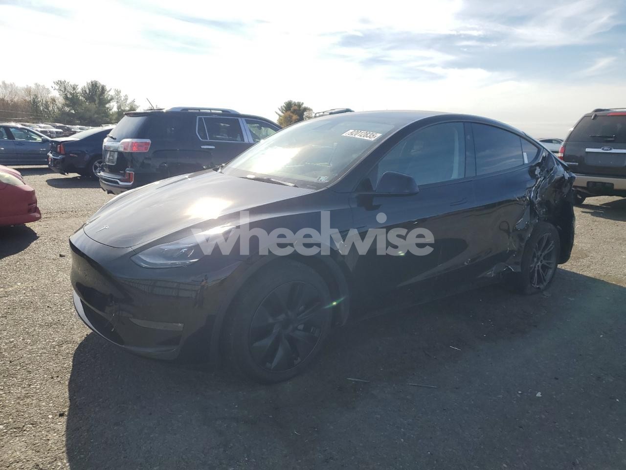 2025 TESLA MODEL Y (VIN 7SAYGDEE1SA363065) main photo