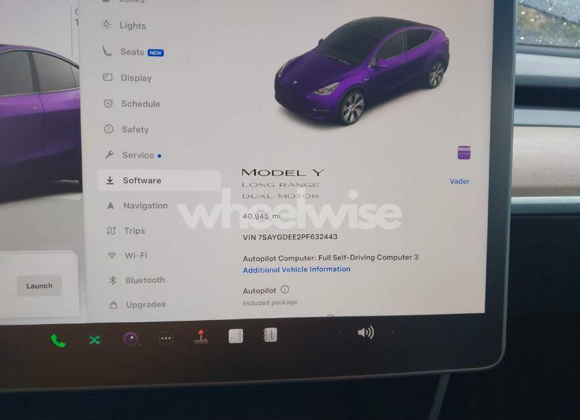 Photo 7 of 2023 Tesla Model Y (VIN 7SAYGDEE2PF632443)