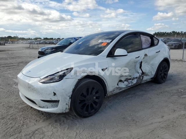Photo 2 of 2023 TESLA MODEL Y (VIN 7SAYGDEE2PF752596)