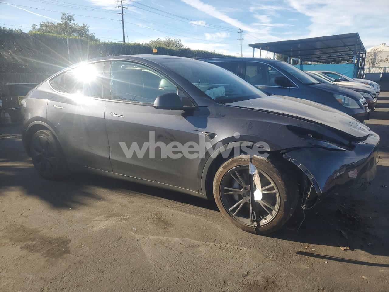 Photo 4 of 2024 TESLA MODEL Y (VIN 7SAYGDEE2RF212930)