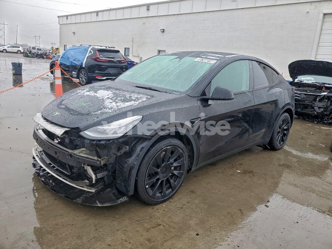 2022 TESLA MODEL Y (VIN 7SAYGDEE3NF480573) main photo