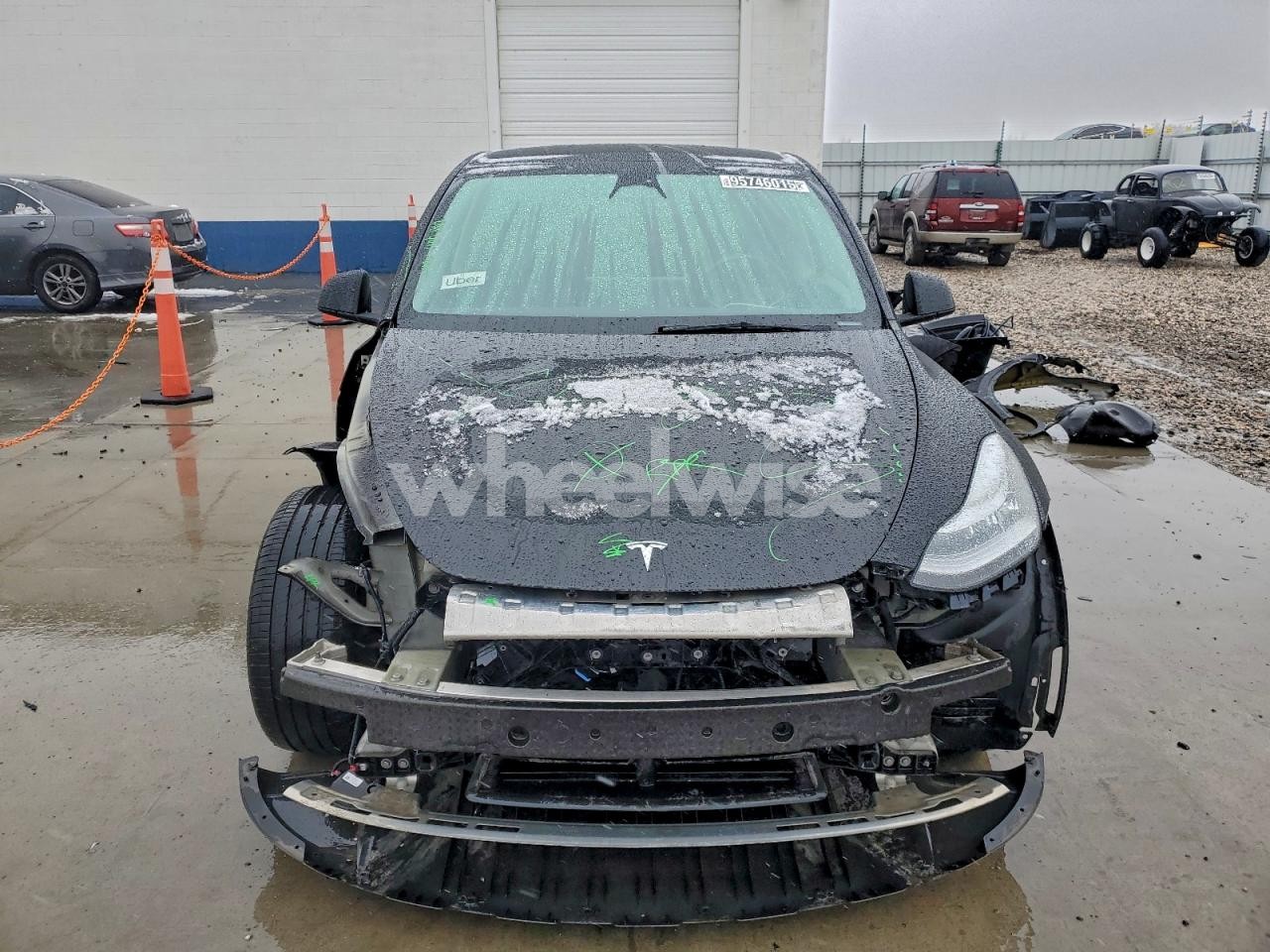 Photo 5 of 2022 TESLA MODEL Y (VIN 7SAYGDEE3NF480573)