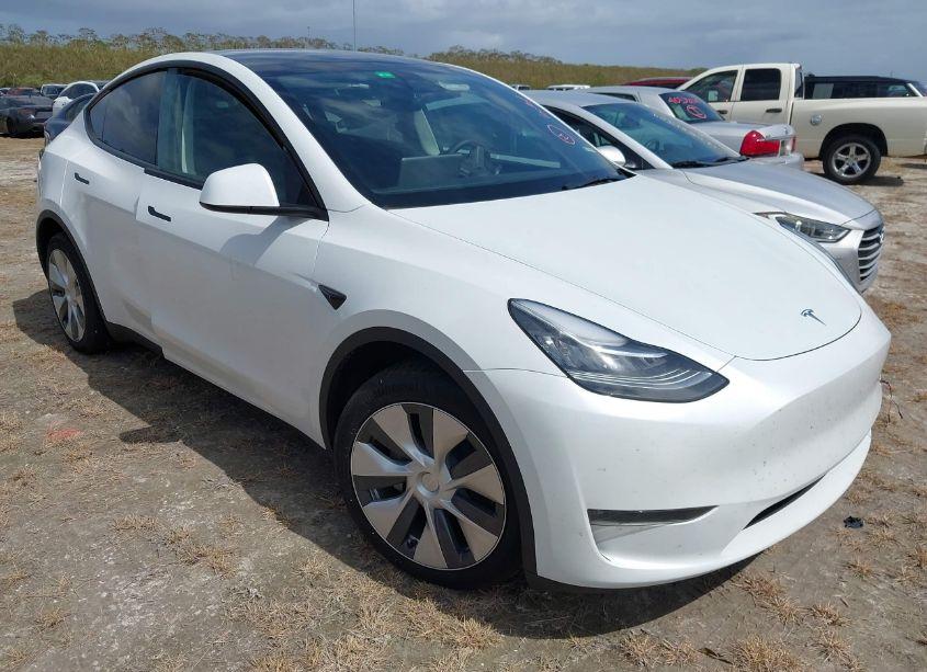 2023 Tesla Model Y AWD/LONG RANGE DUAL MOTOR ALL-WHEEL DRIVE (VIN 7SAYGDEE3PA085924) main photo