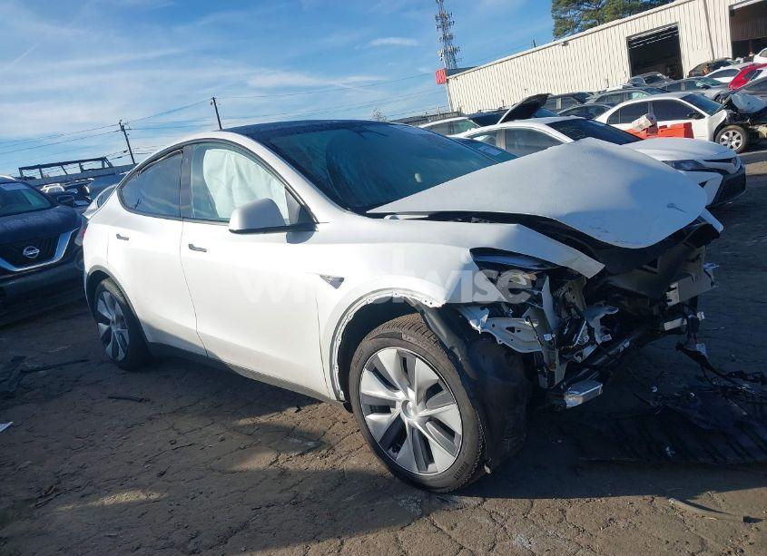 2023 Tesla Model Y AWD/LONG RANGE DUAL MOTOR ALL-WHEEL DRIVE (VIN 7SAYGDEE3PA130666) main photo