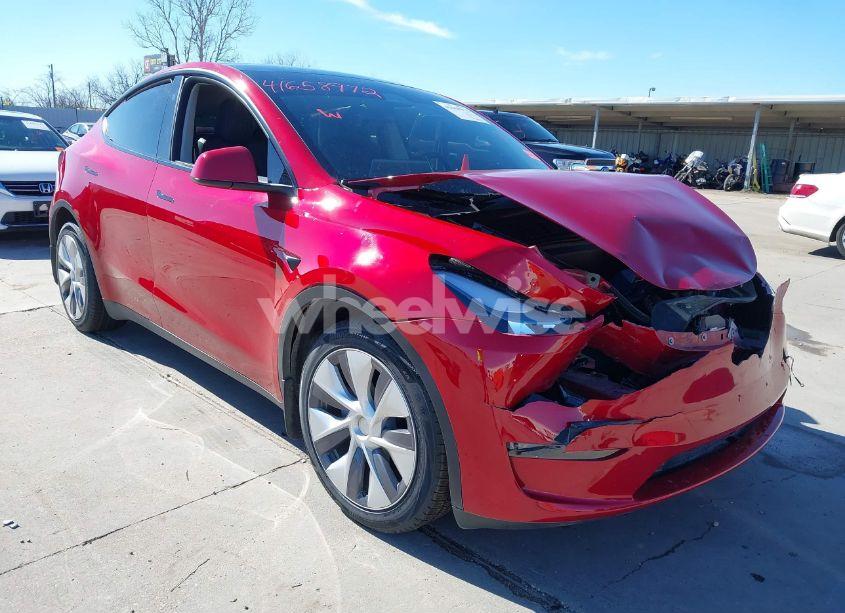 2023 Tesla Model Y AWD/LONG RANGE DUAL MOTOR ALL-WHEEL DRIVE (VIN 7SAYGDEE3PA201333) main photo