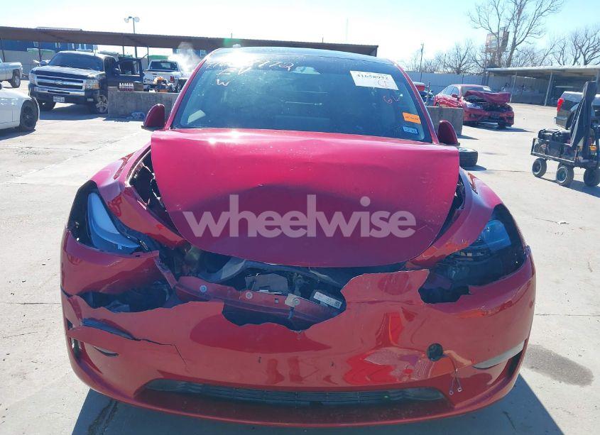 Photo 6 of 2023 Tesla Model Y AWD/LONG RANGE DUAL MOTOR ALL-WHEEL DRIVE (VIN 7SAYGDEE3PA201333)