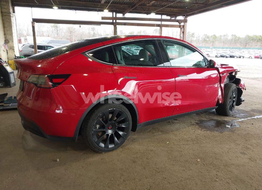 Photo 4 of 2023 Tesla Model Y AWD/LONG RANGE DUAL MOTOR ALL-WHEEL DRIVE (VIN 7SAYGDEE3PF618454)