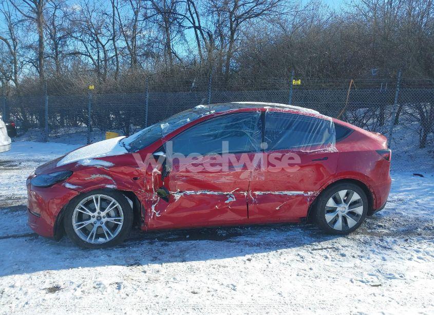 Photo 14 of 2023 Tesla Model Y AWD/LONG RANGE DUAL MOTOR ALL-WHEEL DRIVE (VIN 7SAYGDEE3PF689301)