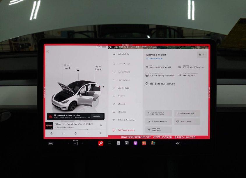 Photo 19 of 2024 Tesla Model Y LONG RANGE DUAL MOTOR ALL-WHEEL DRIVE (VIN 7SAYGDEE3RA301337)