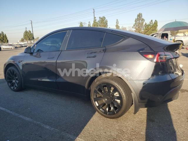 Photo 2 of 2024 TESLA MODEL Y (VIN 7SAYGDEE3RF066375)