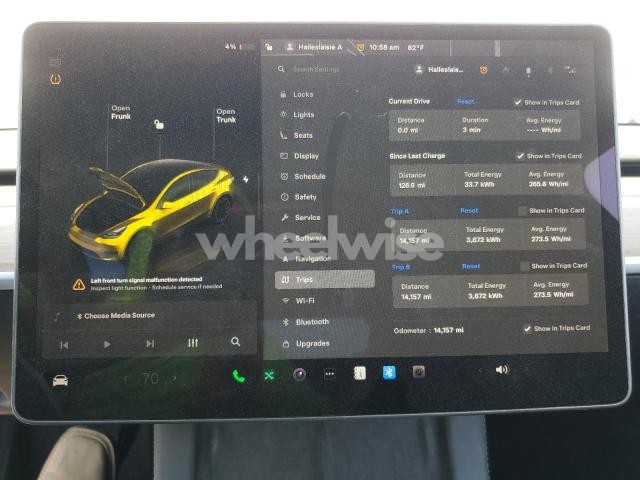 Photo 2 of 2024 TESLA MODEL Y (VIN 7SAYGDEE3RF154326)