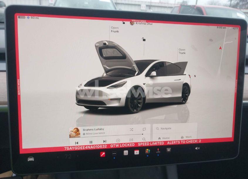 Photo 18 of 2022 Tesla Model Y LONG RANGE DUAL MOTOR ALL-WHEEL DRIVE (VIN 7SAYGDEE4NA010632)