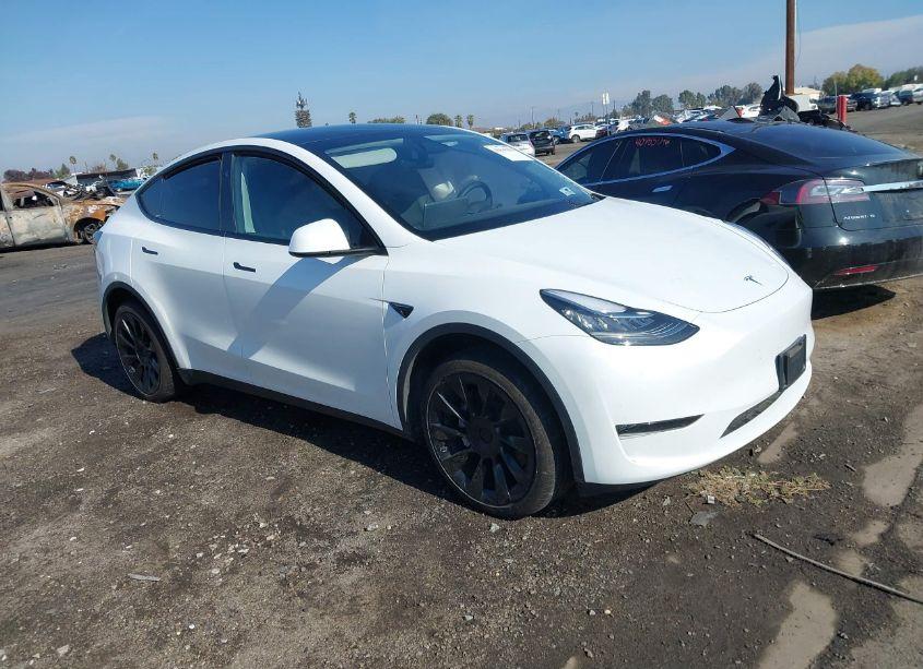 2023 Tesla Model Y AWD/LONG RANGE DUAL MOTOR ALL-WHEEL DRIVE (VIN 7SAYGDEE4PA136010) main photo