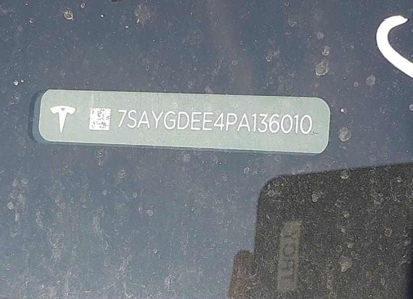 Photo 9 of 2023 Tesla Model Y AWD/LONG RANGE DUAL MOTOR ALL-WHEEL DRIVE (VIN 7SAYGDEE4PA136010)