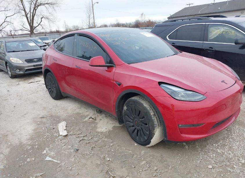 2023 Tesla Model Y AWD/LONG RANGE DUAL MOTOR ALL-WHEEL DRIVE (VIN 7SAYGDEE4PF890611) main photo