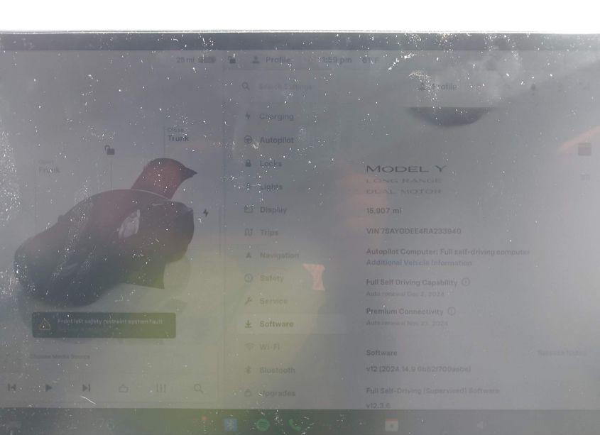 Photo 7 of 2024 Tesla Model Y LONG RANGE DUAL MOTOR ALL-WHEEL DRIVE (VIN 7SAYGDEE4RA233940)