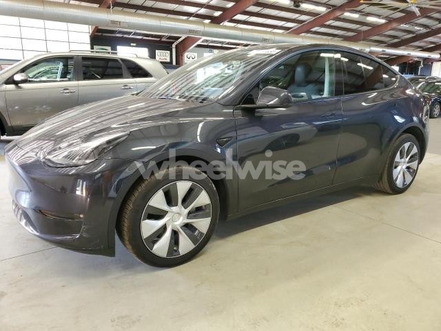 Photo 2 of 2024 TESLA MODEL Y (VIN 7SAYGDEE4RF023552)