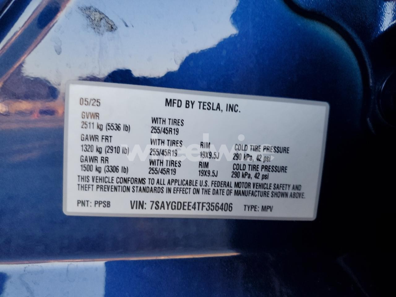 Photo 12 of 2026 TESLA MODEL Y (VIN 7SAYGDEE4TF356406)