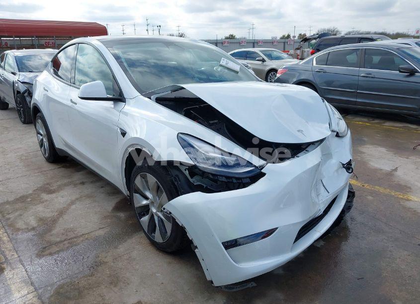 2023 Tesla Model Y AWD/LONG RANGE DUAL MOTOR ALL-WHEEL DRIVE (VIN 7SAYGDEE5PA093166) main photo