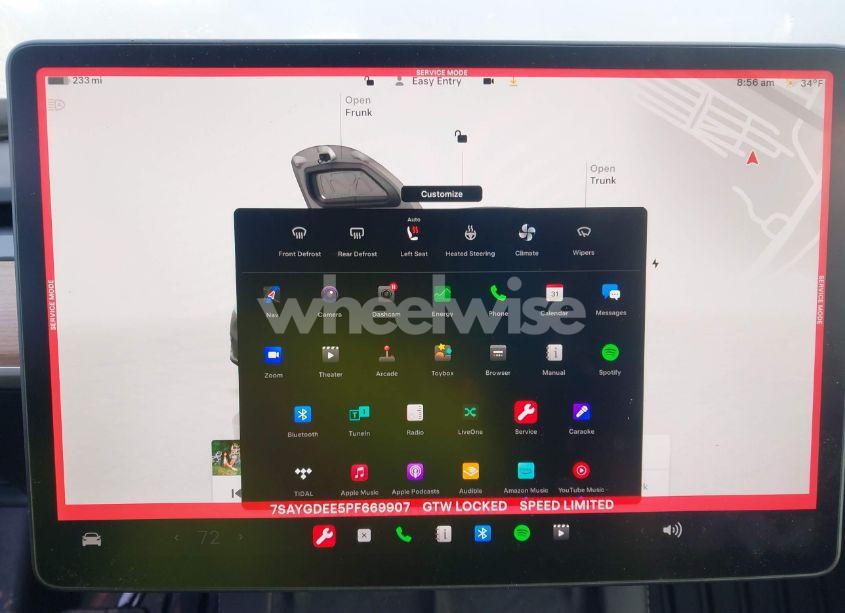 Photo 18 of 2023 Tesla Model Y AWD/LONG RANGE DUAL MOTOR ALL-WHEEL DRIVE (VIN 7SAYGDEE5PF669907)