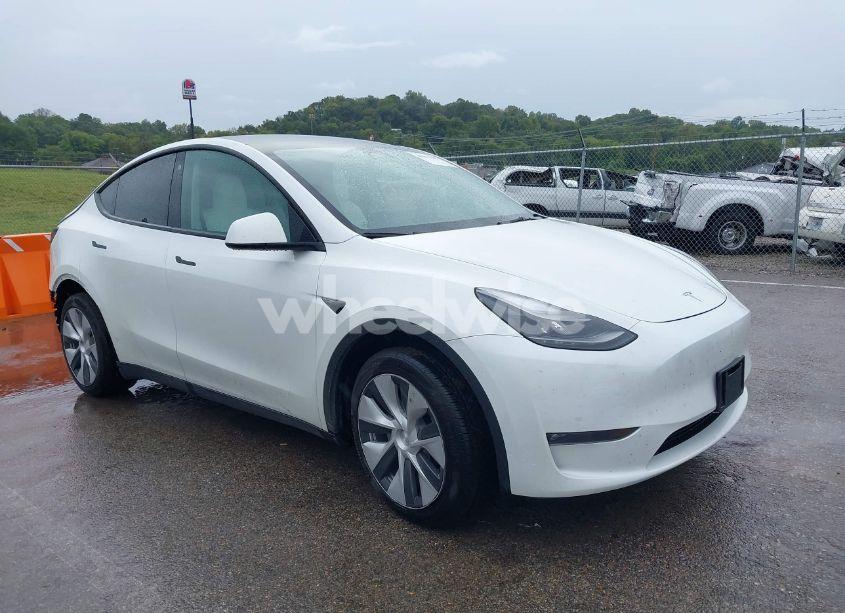 2023 Tesla Model Y AWD/LONG RANGE DUAL MOTOR ALL-WHEEL DRIVE (VIN 7SAYGDEE5PF712612) main photo