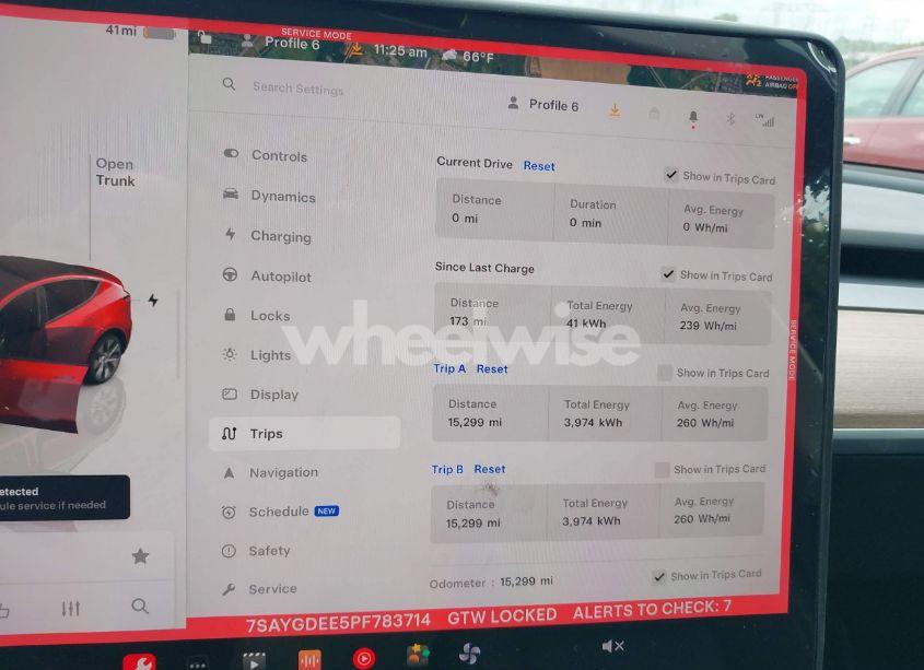Photo 16 of 2023 Tesla Model Y AWD/LONG RANGE DUAL MOTOR ALL-WHEEL DRIVE (VIN 7SAYGDEE5PF783714)