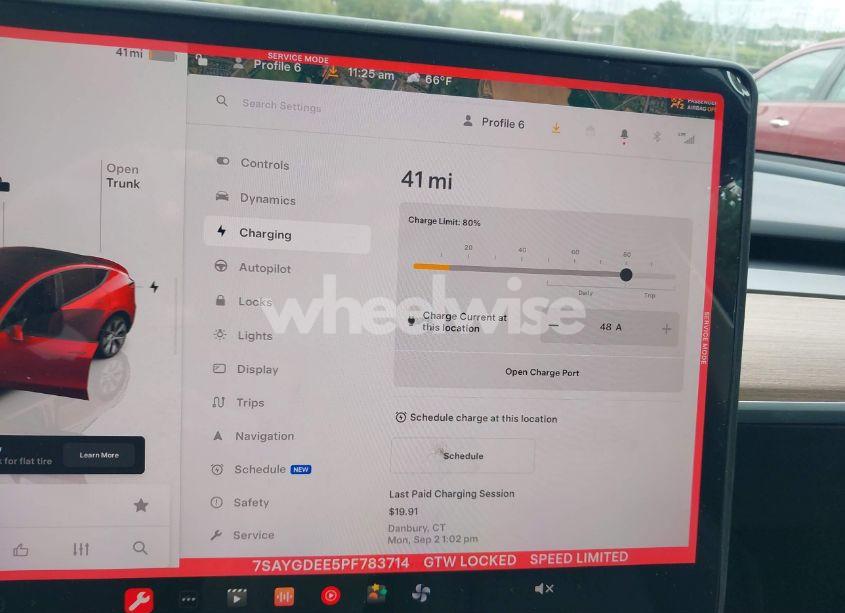 Photo 18 of 2023 Tesla Model Y AWD/LONG RANGE DUAL MOTOR ALL-WHEEL DRIVE (VIN 7SAYGDEE5PF783714)