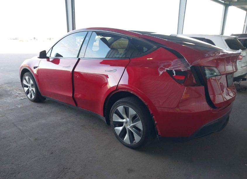 Photo 3 of 2023 Tesla Model Y AWD/LONG RANGE DUAL MOTOR ALL-WHEEL DRIVE (VIN 7SAYGDEE5PF839148)