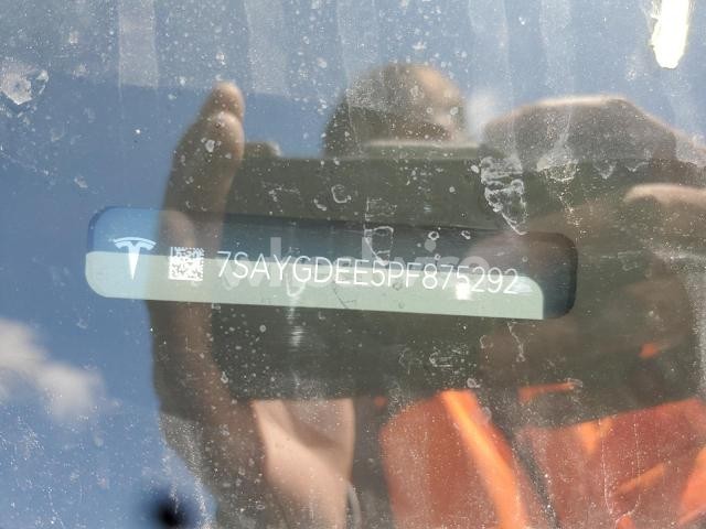 Photo 3 of 2023 TESLA MODEL Y (VIN 7SAYGDEE5PF875292)