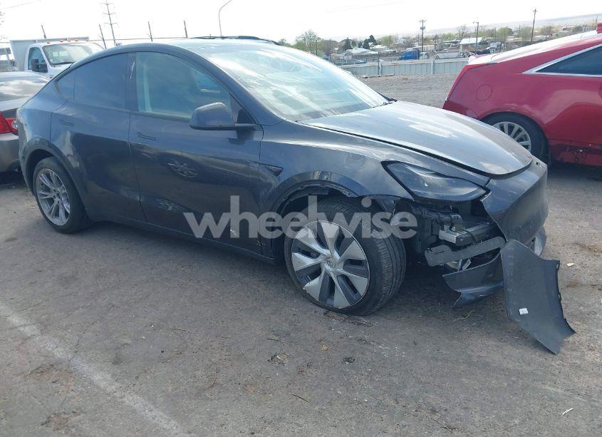 2024 Tesla Model Y LONG RANGE DUAL MOTOR ALL-WHEEL DRIVE (VIN 7SAYGDEE5RA256711) main photo